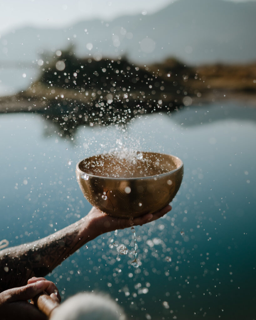 Sound bath session at Maya Singing Bowl Pokhara